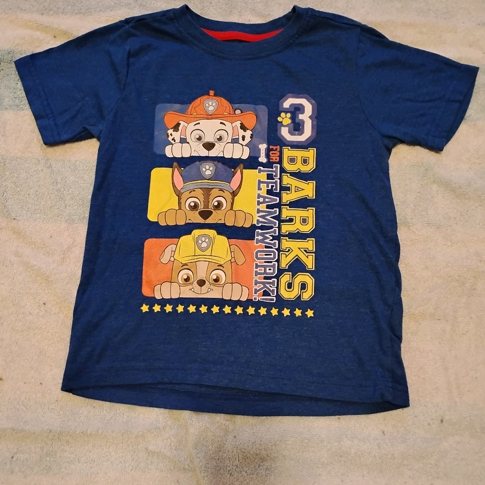 Boys paw patrol shirt